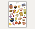 Foodie Goodie Sticker Sheet