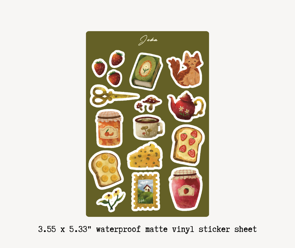 Viridescent Sticker Sheet