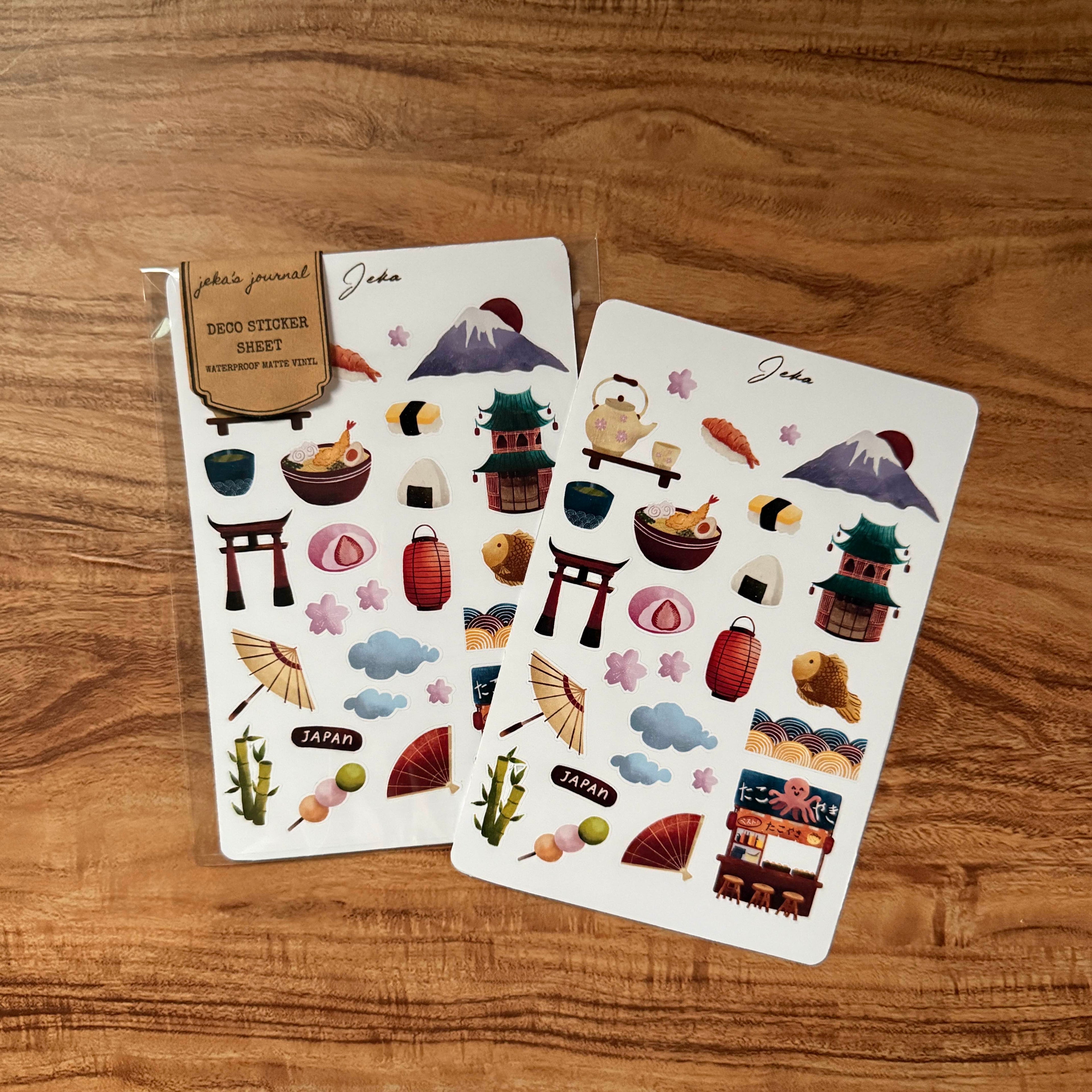 Hello, Japan Sticker Sheet
