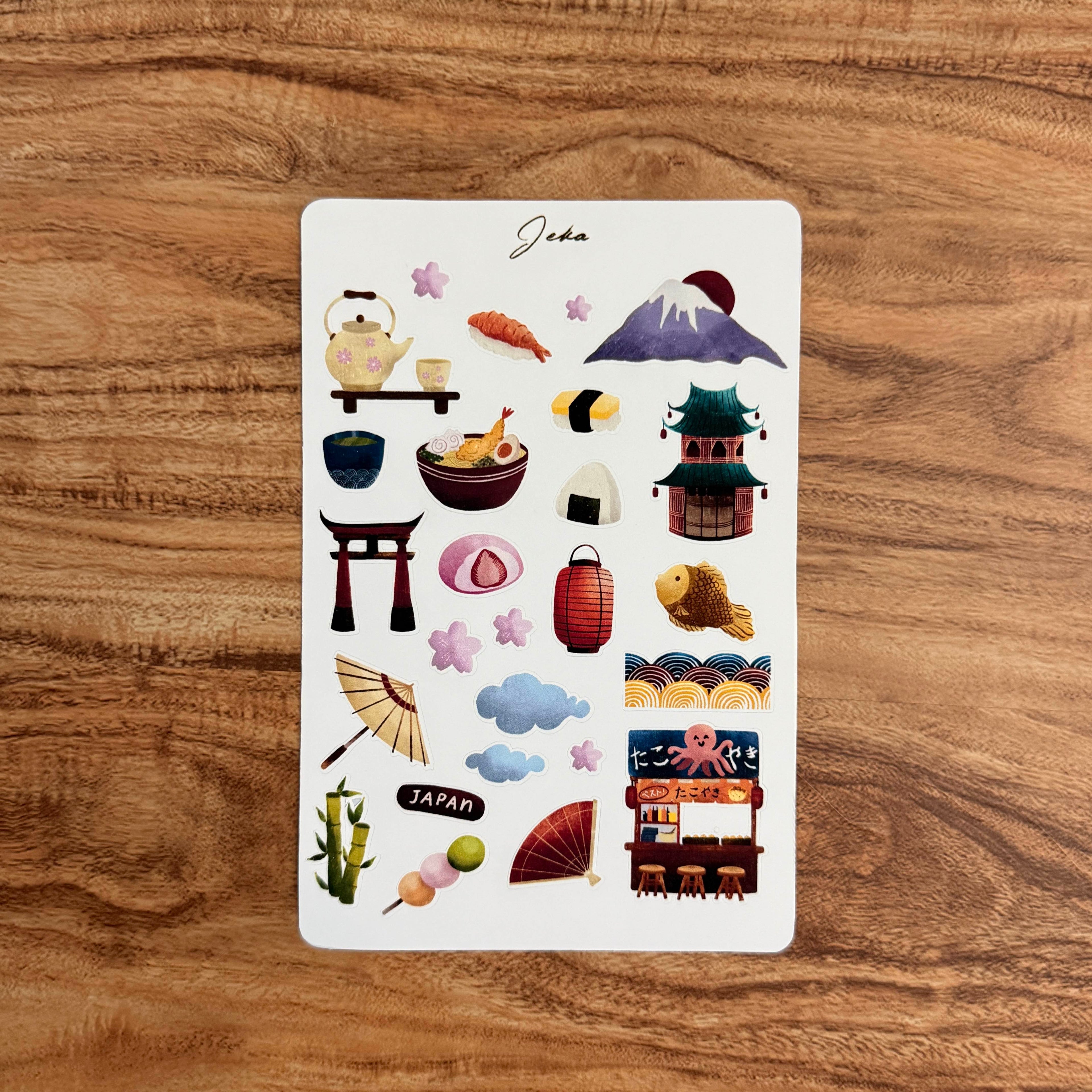 Hello, Japan Sticker Sheet