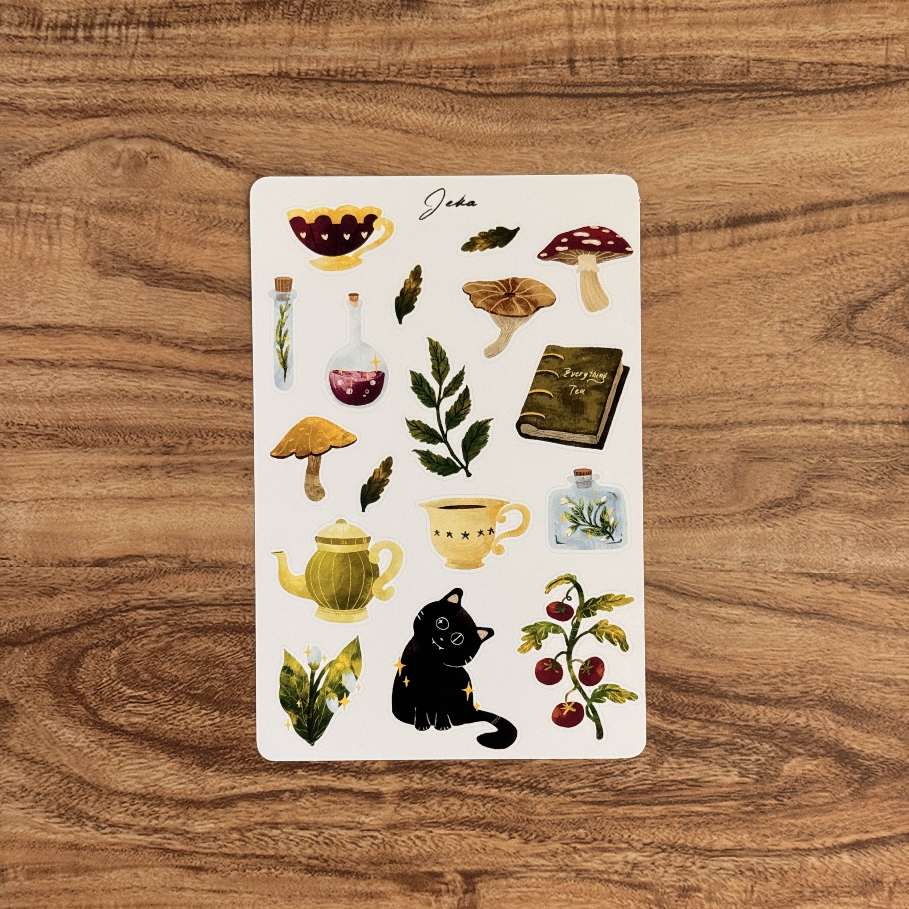 Cozy Apothecary Sticker Sheet