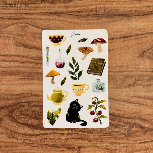 Cozy Apothecary Sticker Sheet