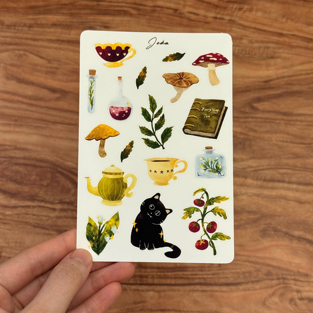 Cozy Apothecary Sticker Sheet