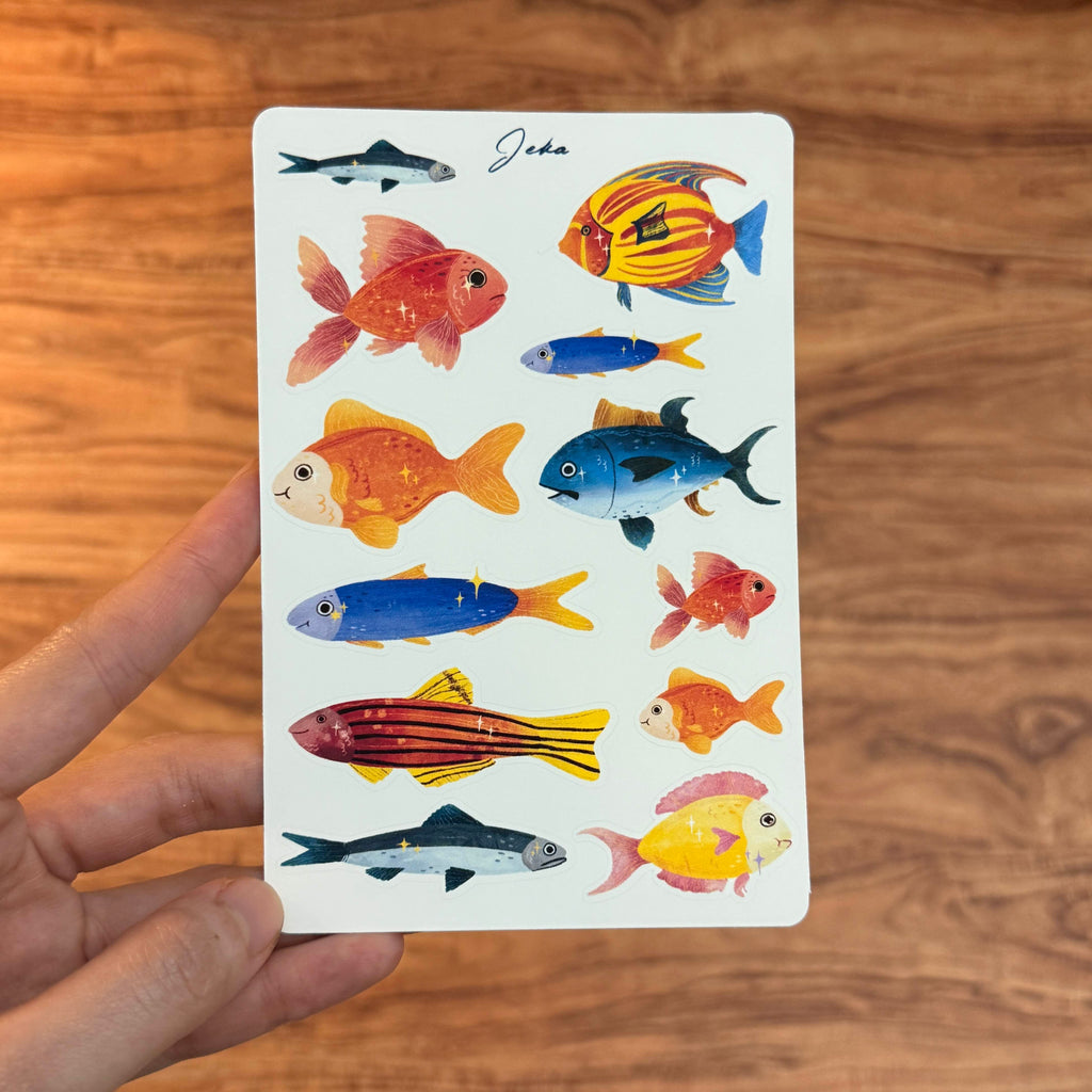Fishies Sticker Sheet