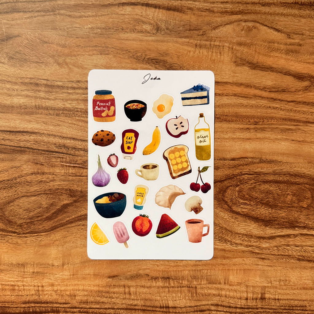 Foodie Goodie Sticker Sheet