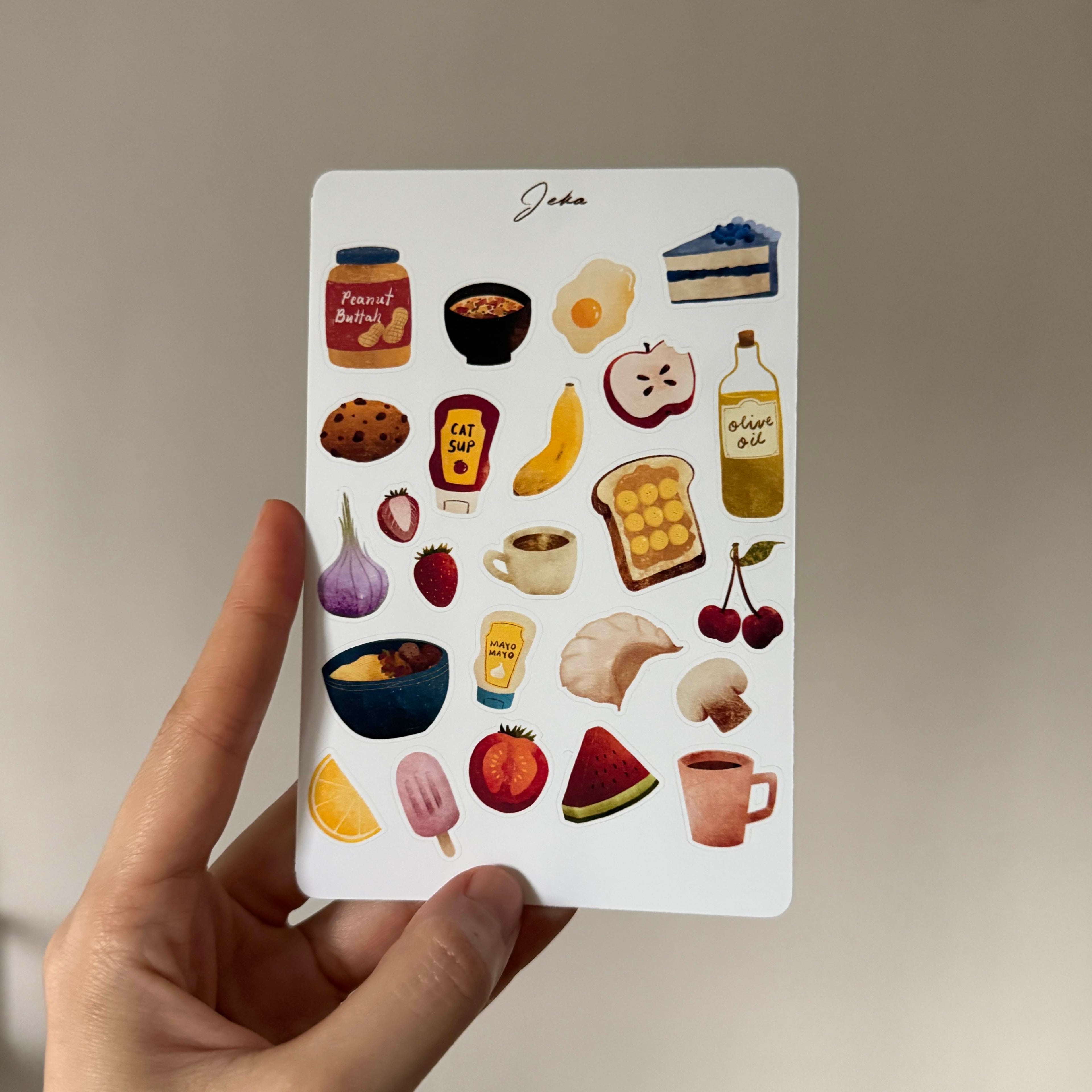 Foodie Goodie Sticker Sheet