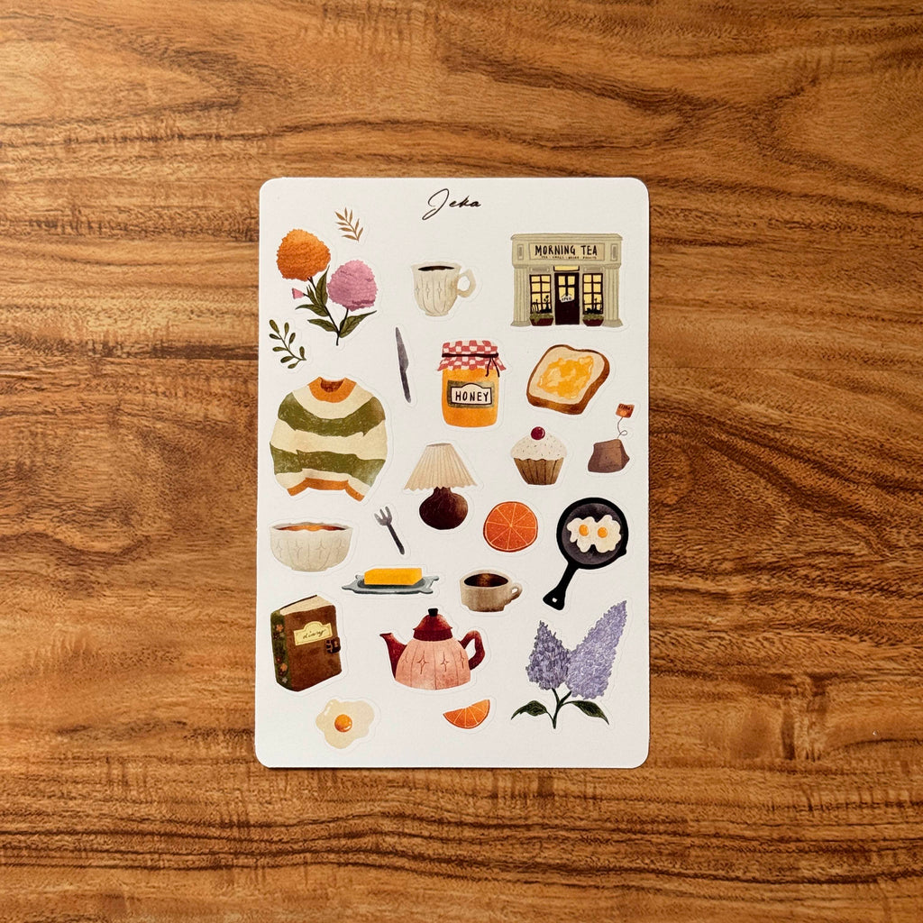 Good Morning Sticker Sheet