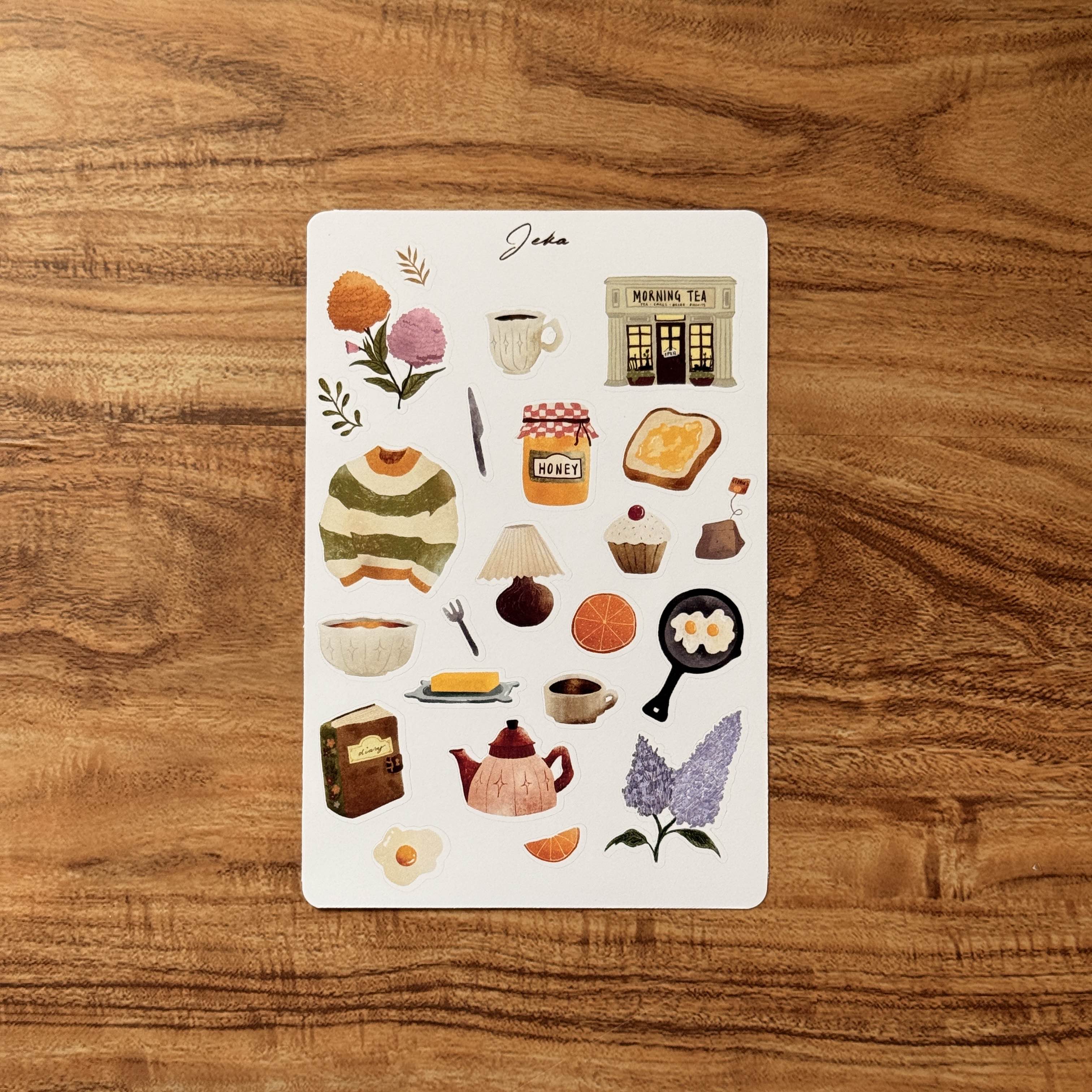 Good Morning Sticker Sheet