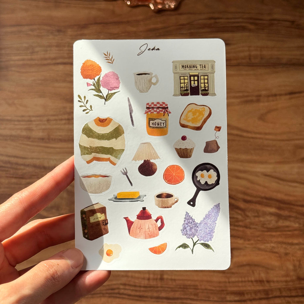 Good Morning Sticker Sheet