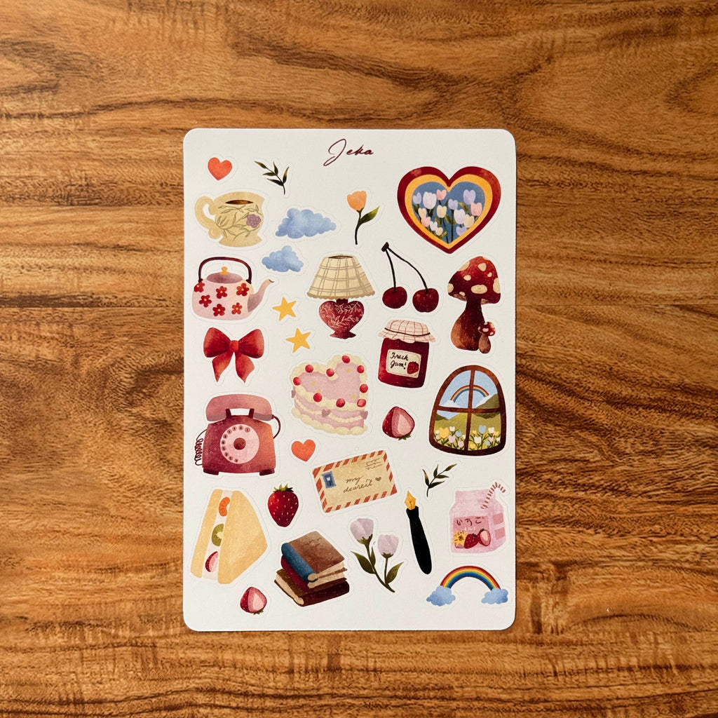 Lovecore Sticker Sheet