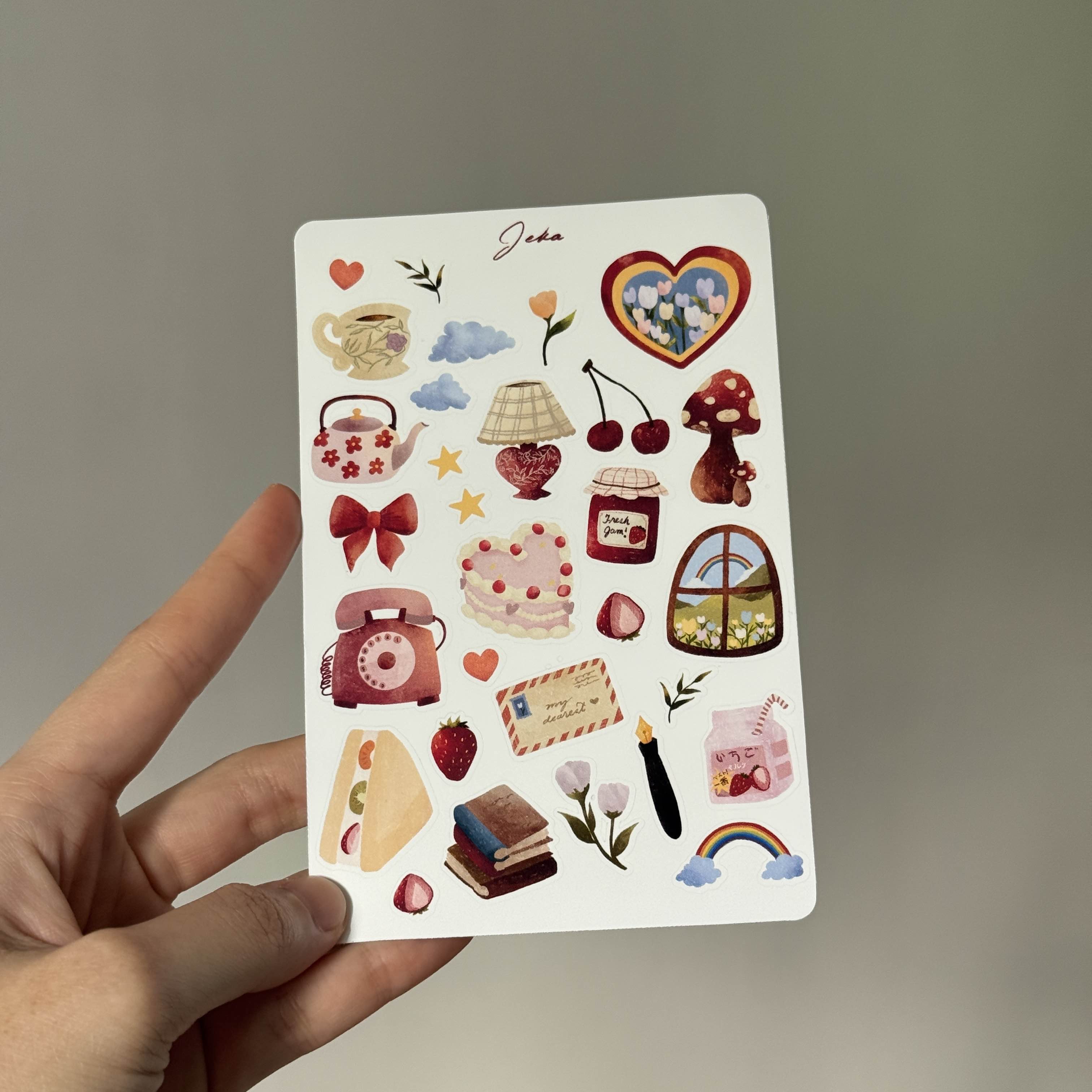 Lovecore Sticker Sheet