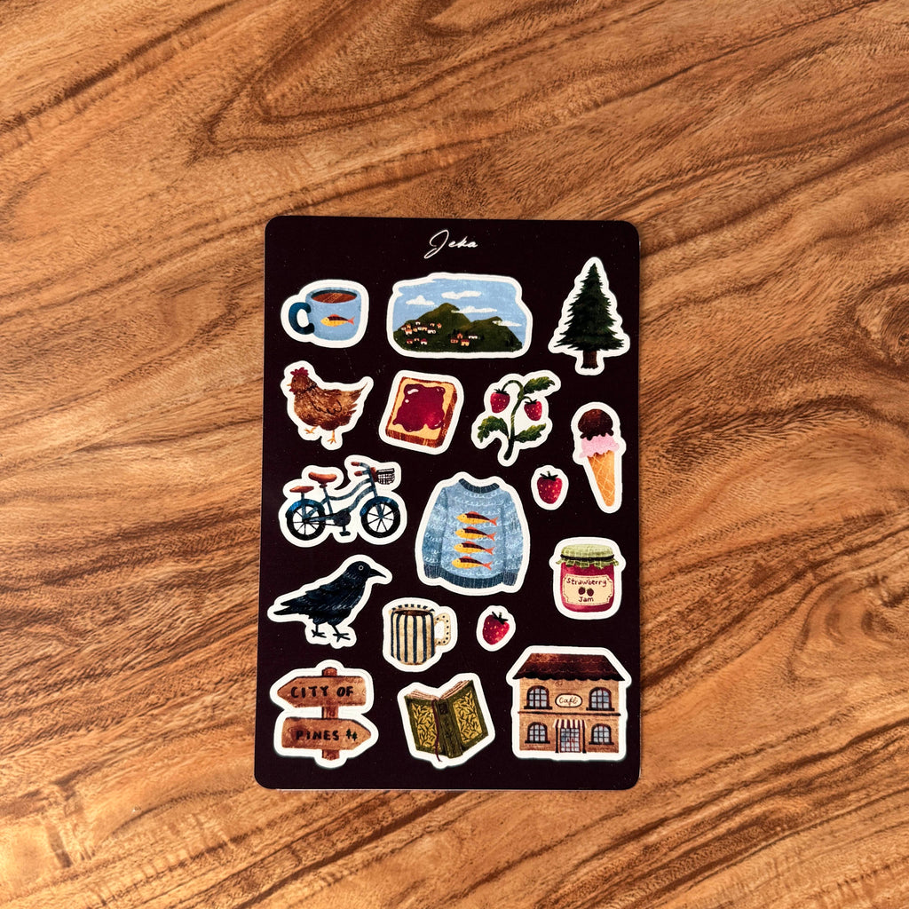 Sweater Weather Sticker Sheet