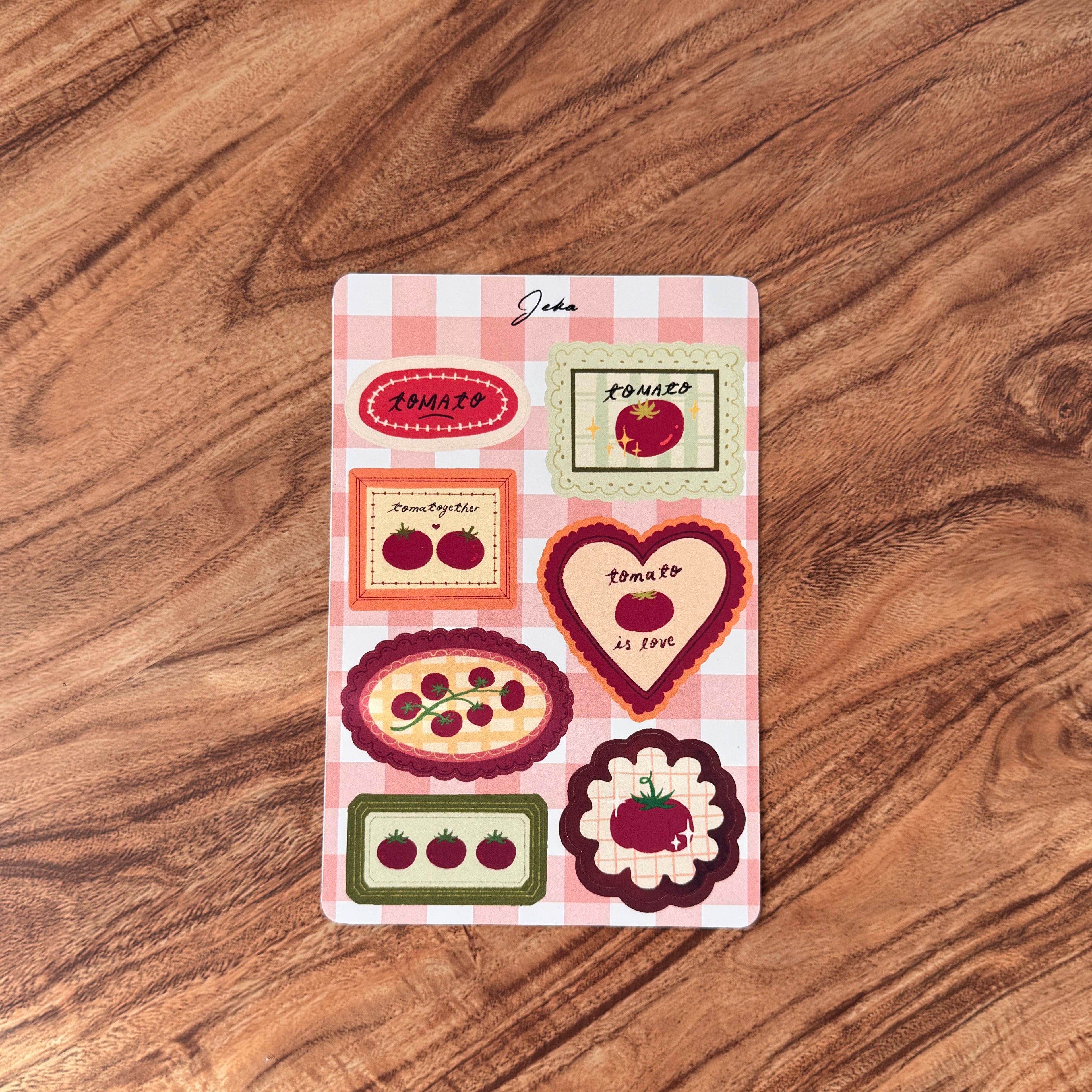 Tomato Frames Sticker Sheet