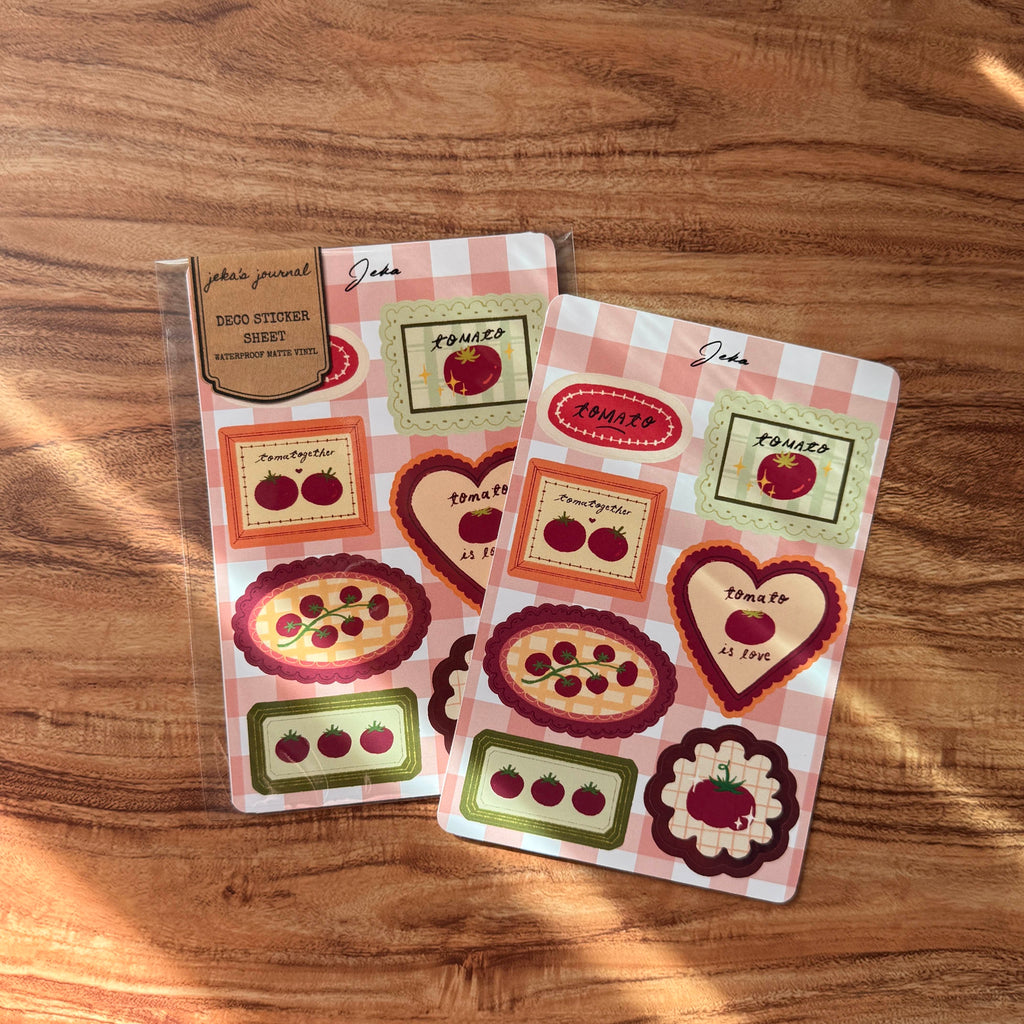 Tomato Frames Sticker Sheet
